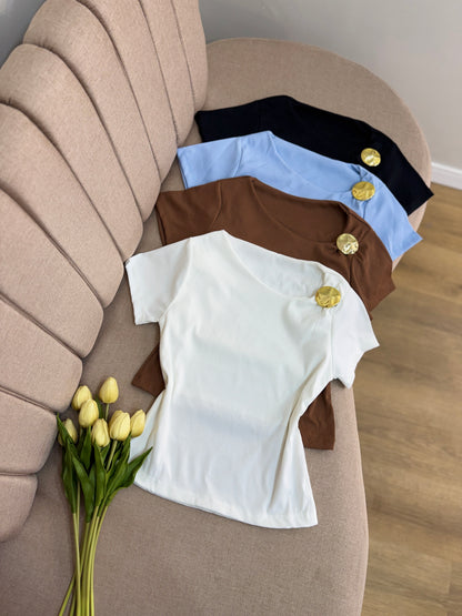 blusa baby look