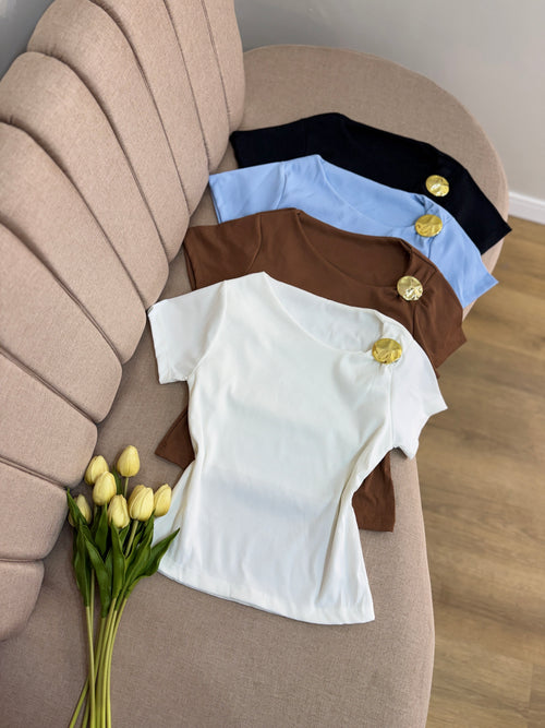 blusa baby look