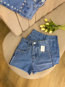 short jeans sem lycra