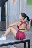 Short duplo poliamida