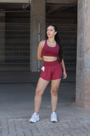 Short duplo poliamida