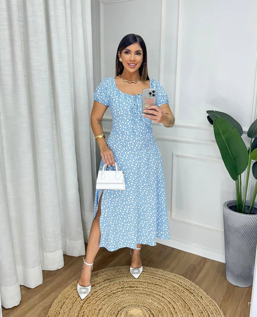 vestido camponesa